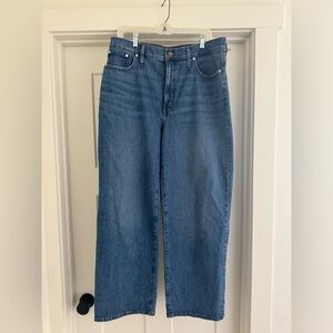 Madewell perfect vintage wide-leg crop Jean